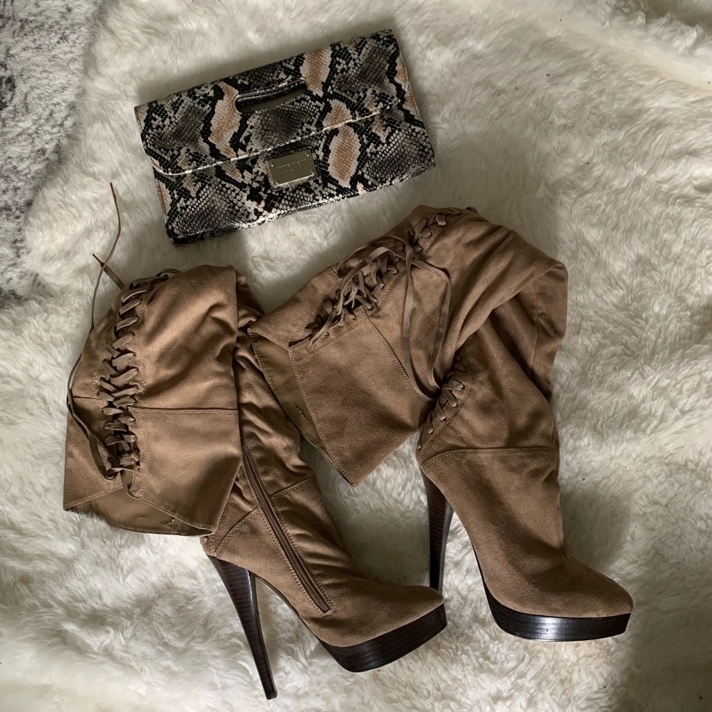 BeBe Thigh High Boots